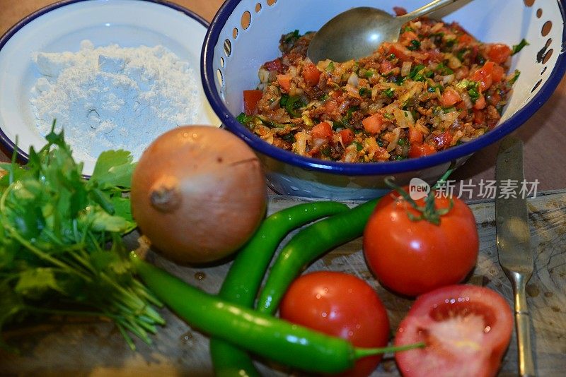 Vegan Turkish Pİde, Turkish Pita